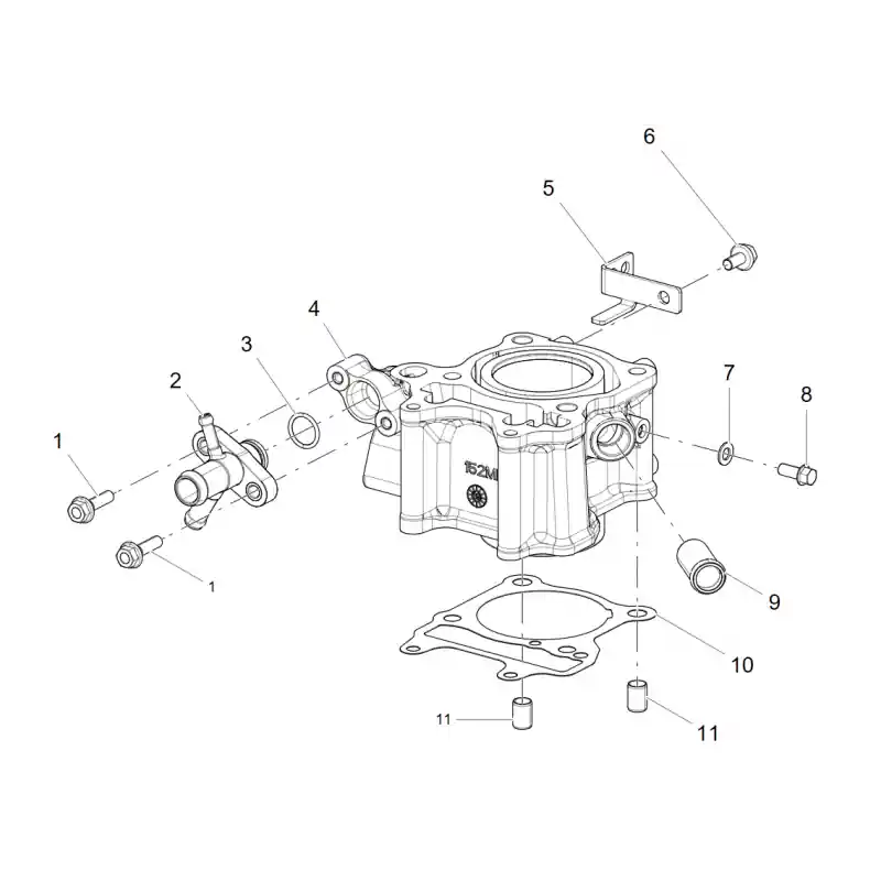 Cylindre 1 - VIS M6X22 Offre Du Jour