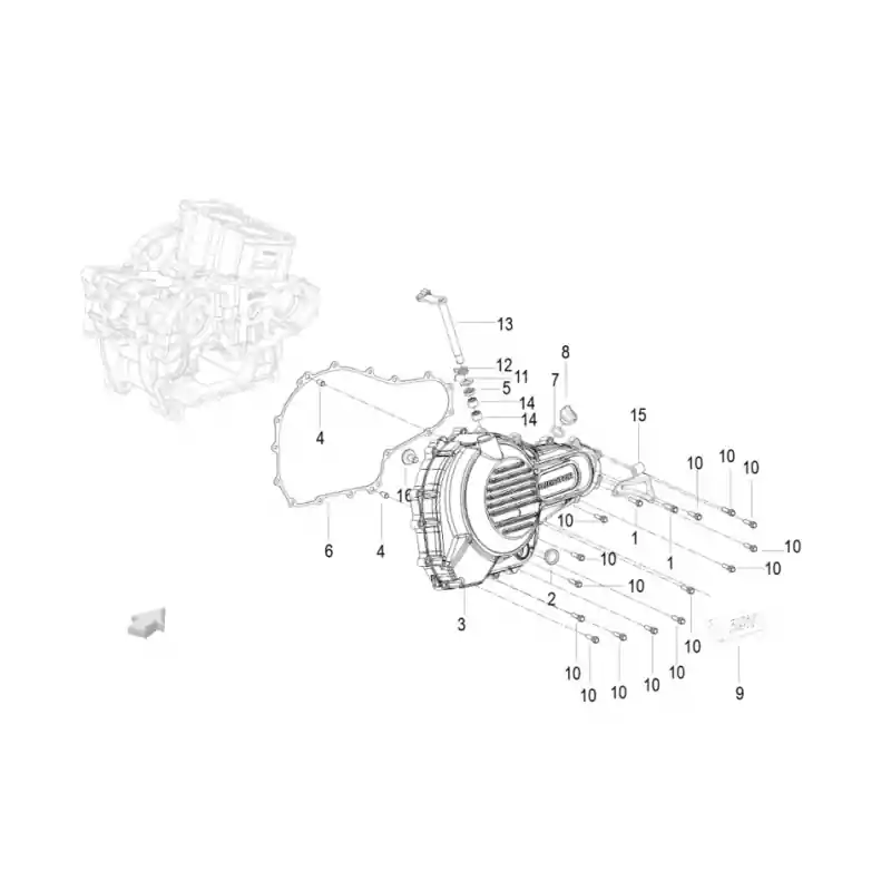 Commander Maintenant Carter Embrayage 1 - VIS M6X28 QJ