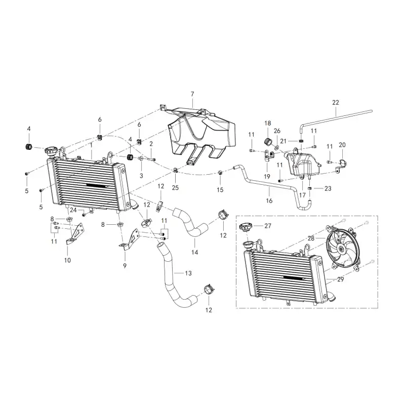 Refroidissement 4 - SILENTBLOC QJ Solde