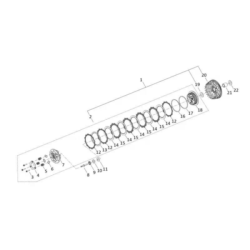 Achat Immédiat Embrayage 1 – KIT EMBRAYAGE COMPLET