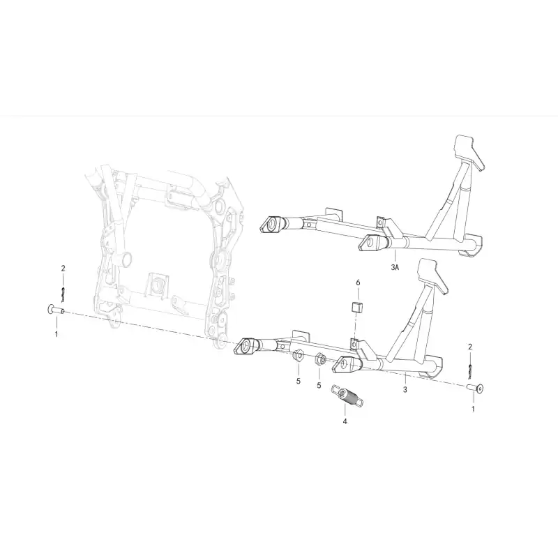 Dernière Chance Béquille Centrale 1 – VIS M10X30 SRT 700 EU V