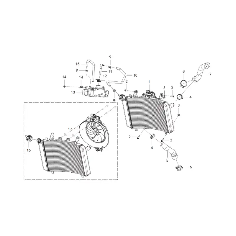 Radiateur 2 – VIS M6X28 QJ Expédié Aujourd&rsquo;hui