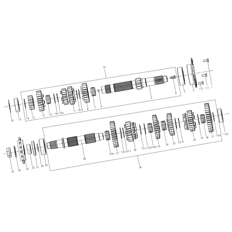 Boite de Vitesses 1 – VIS M6X16 QJ Authentique