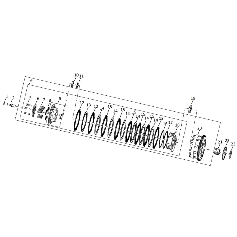 Embrayage 5 – VIS M6X30 QJ Prix Réduit