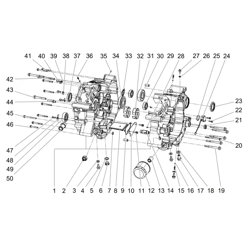 Carter Moteur 39 – GUIDE DURITE Authentique