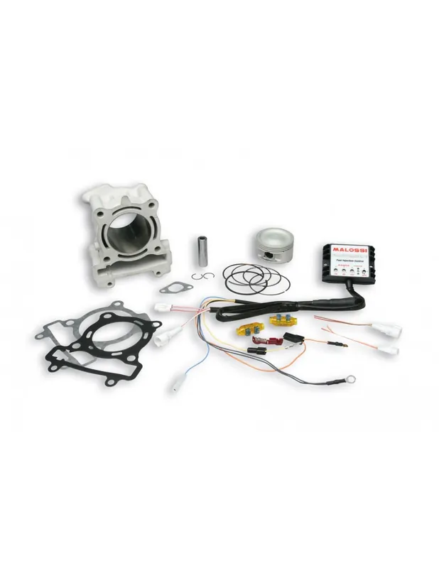 Soldes Cylindre Malossi Ø 63 alum + Boitier Yamaha SMax 160 cc