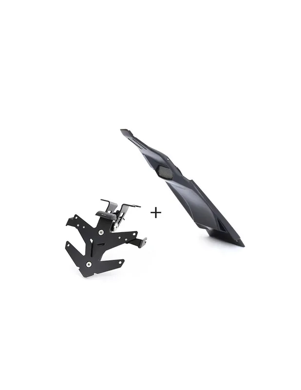 Retour Gratuit Support de plaque + passage de roue BCD Yamaha MT-07 21-24