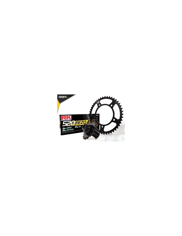 Kit chaine TMAX 530 SX DX 17-19 Chaine RK 520 racing renforcé joints O'RING avec Attache Rapide Prix Promo