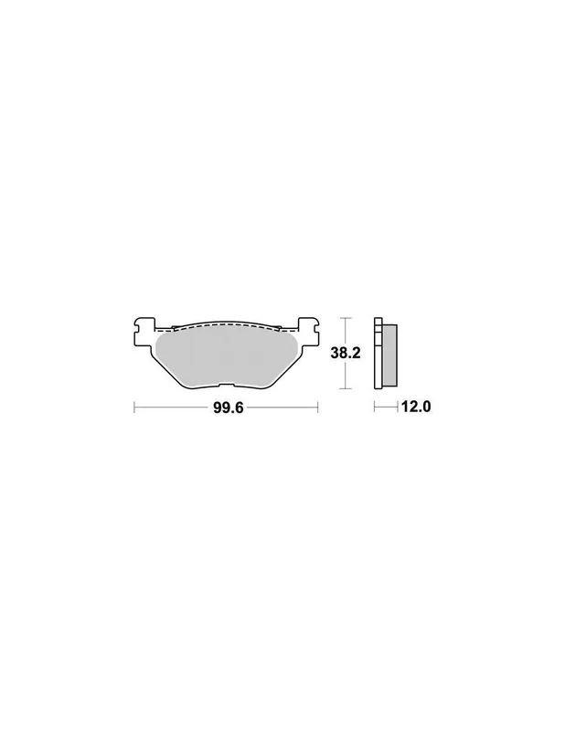 Plaquettes de frein Perfect Arrière TMAX Soldes