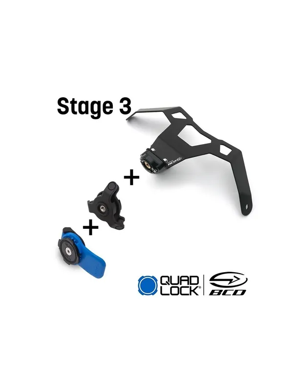 Support Quadlock BCD Xmax 125 Xmax 300 euro-5 23-24 (Version STAGE 3) Top Vente