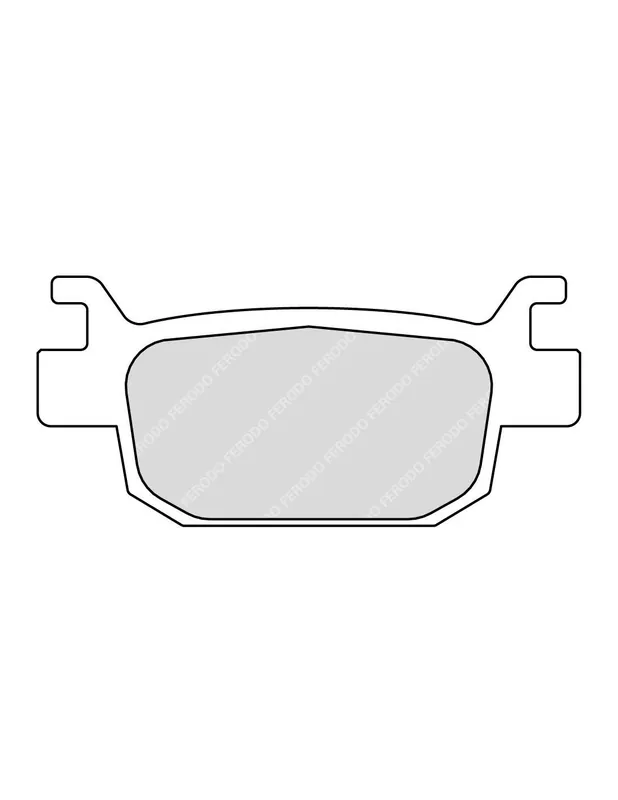 Prix Réduit Plaquettes de frein ARRIERE Ferodo Honda SH 125i 09-24 SH 300i 07-20 SH 350i