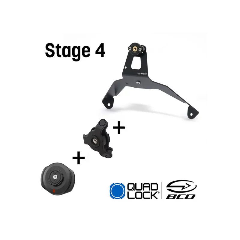 Paiement Sécurisé Support téléphone BCD Quadlock Honda Forza 750 depuis 2025 (stage 4)