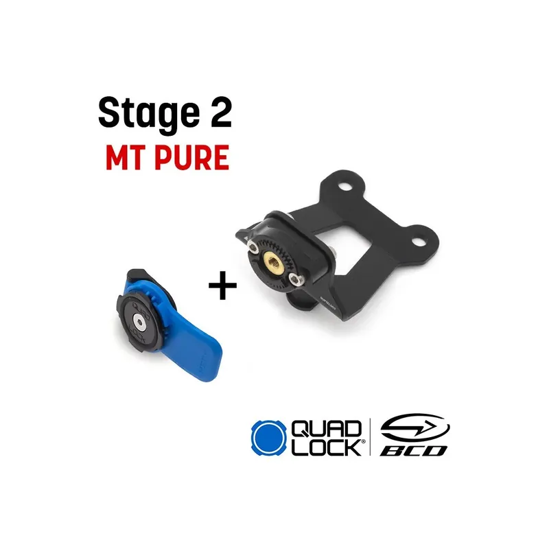 Support Quadlock BCD Yamaha MT-07 18-22 et 23-24 PURE (Version STAGE 2) Prix Cassé