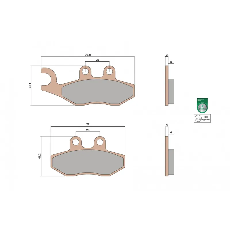 Solde Plaquette ARRIERE Malossi Synt Piaggio MP3 400 07-13