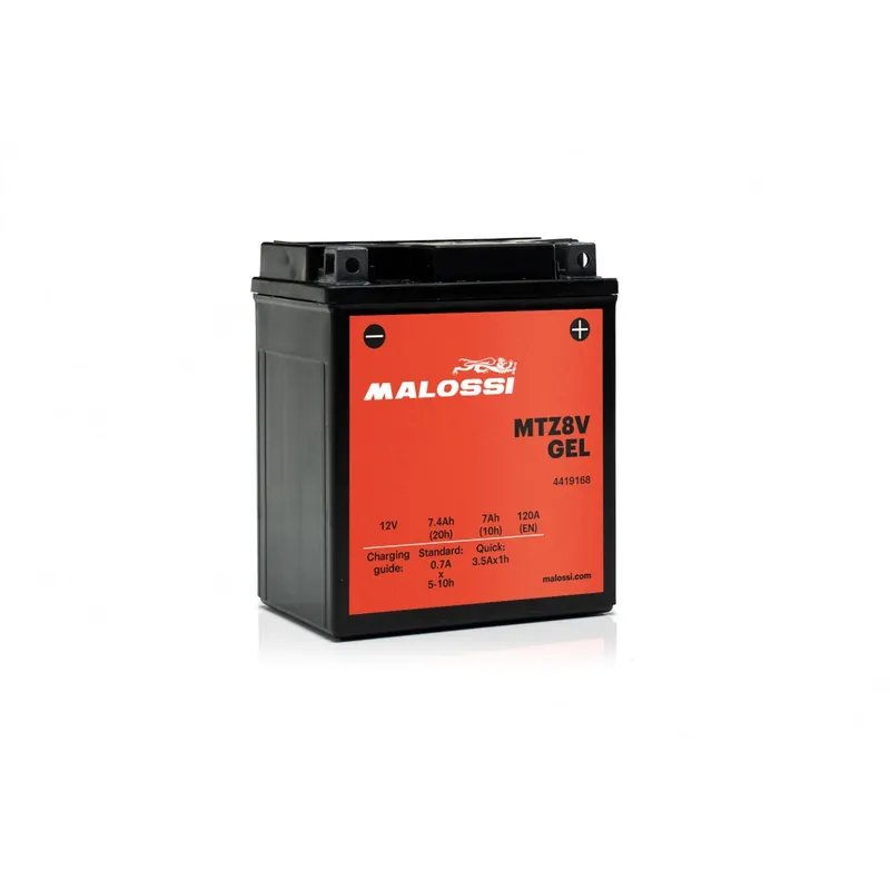 Batterie Gel Malossi mtz8v Yamaha Tricity 300 20-25 Authentique
