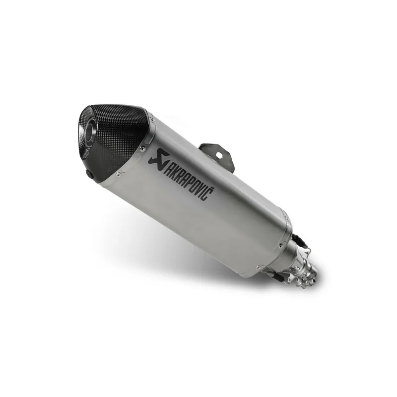 Pot Akrapovic slip-on Piaggio Carnaby 125 200 250 300 Vente Flash