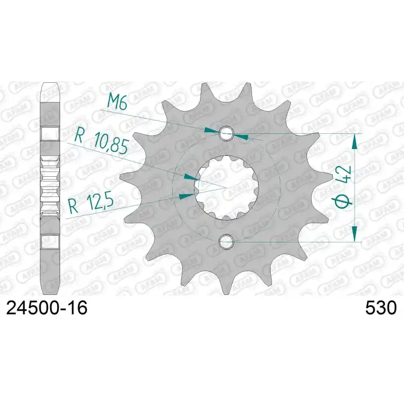 Pas Cher DID KIT CHAINE ACIER KAWASAKI Z 400 J1-3 1980-1982