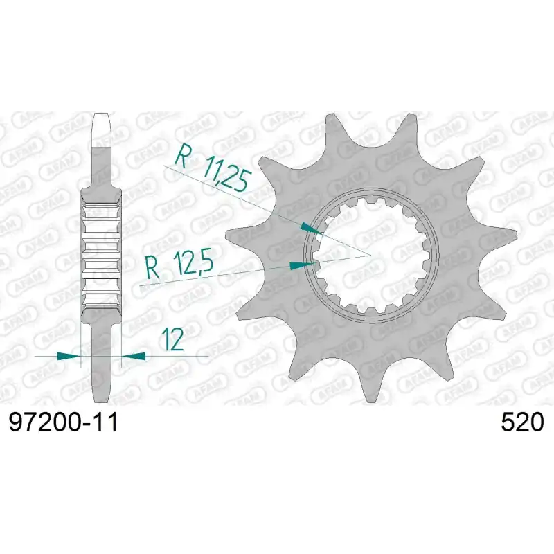 Quantité Limitée DID KIT CHAINE ALU GAS-GAS TXT 300 PRO 2011-2013