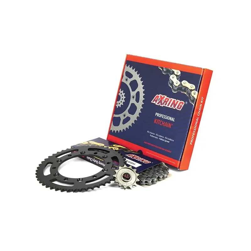 Achat Immédiat Axring Kit Chaine Origine Derbi Senda 50 Sm Drd 2002-2003 14×53 – 420 Sans Joints Toriques