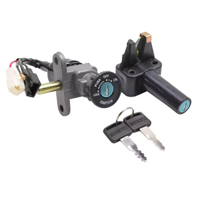 Haute Qualité Contacteur à clé adaptable MBK Booster Yamaha BWS 1990 2002 avec serrure de selle