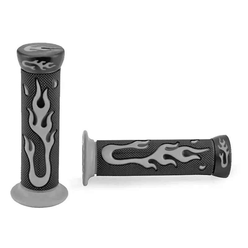 Prix Cassé Poignées de Guidon – TNT Gel Flamming Noir / Gris