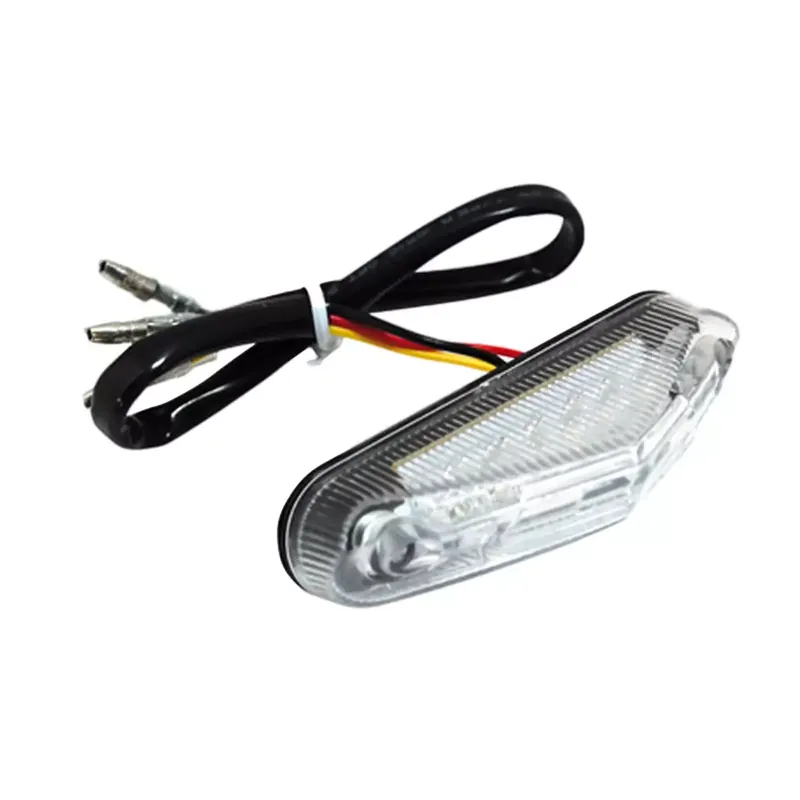 Pas Cher Feu Arrière Universel Mini Triangle Transparent à 6 Leds – Replay CE