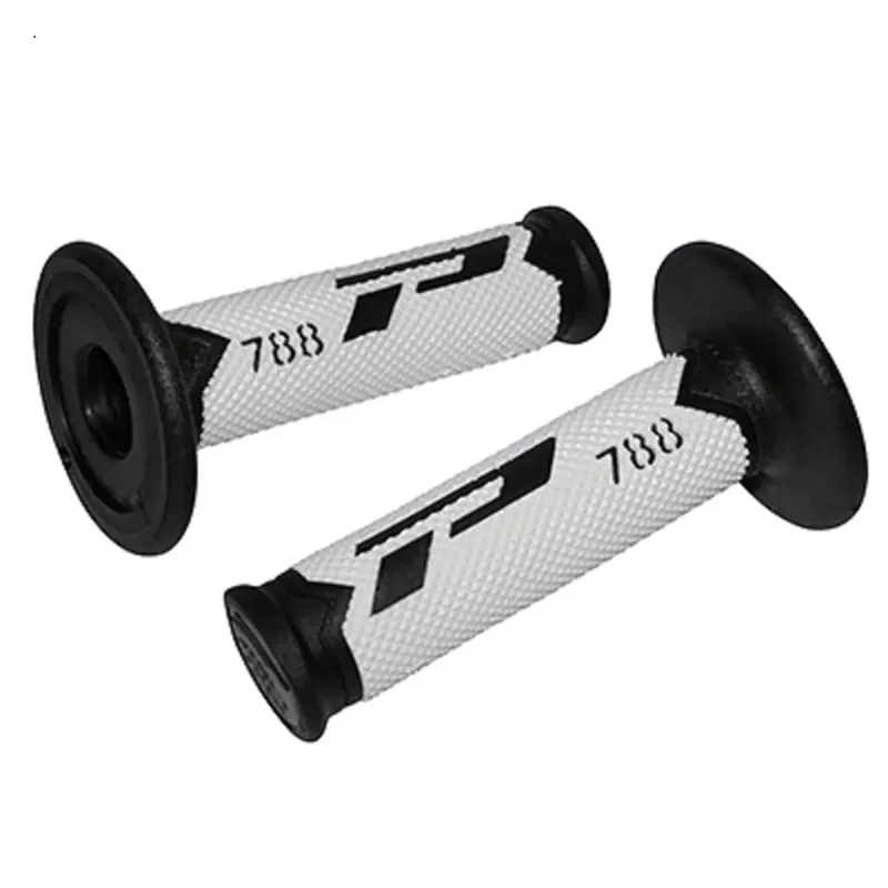 Poignées de Guidon – Progrip 788 Off Road Noir / Titane / Blanc Vente Flash