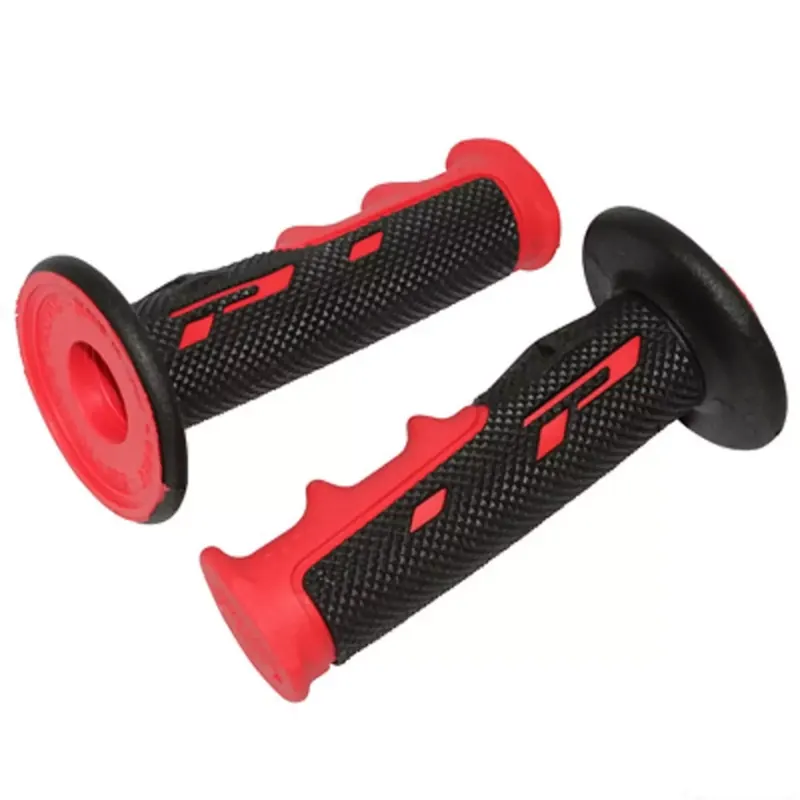 Paiement Sécurisé Poignées de Guidon – Progrip 797 Off Road Closed End Noir / Rouge