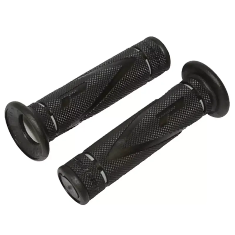 Poignées de Guidon - Progrip 838 On Road Closed End Noir / Gris Prix Promo