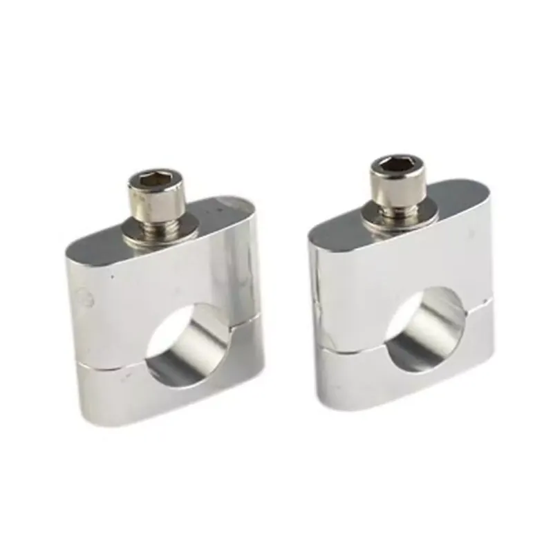 Nouvelle Collection Pontets de Guidon 25.4mm - Argent