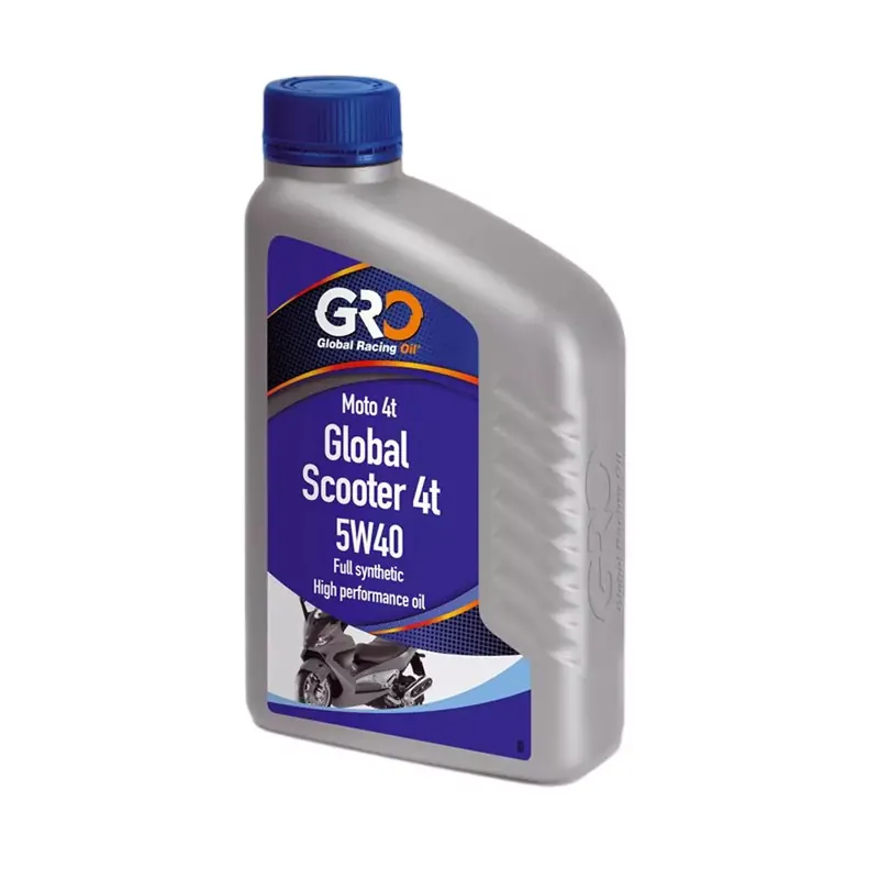 Huile Moteur 4T Scooter 5W40 - Global Racing Oil 100% Synthése Bon Plan