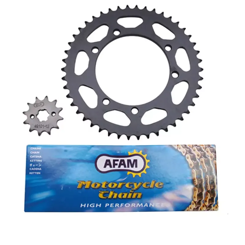 Kit chaîne Gilera GSM H@K Zulu – 12 x 46 420 / 100mm AFAM Meilleur Prix