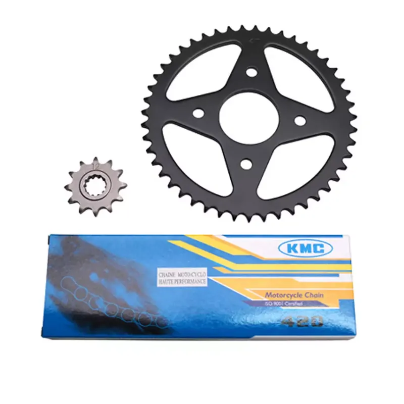 Kit chaîne MBK X-Power Yamaha TZR avant 2004 – 12 x 47 420 / 54mm KMC Prix Réduit