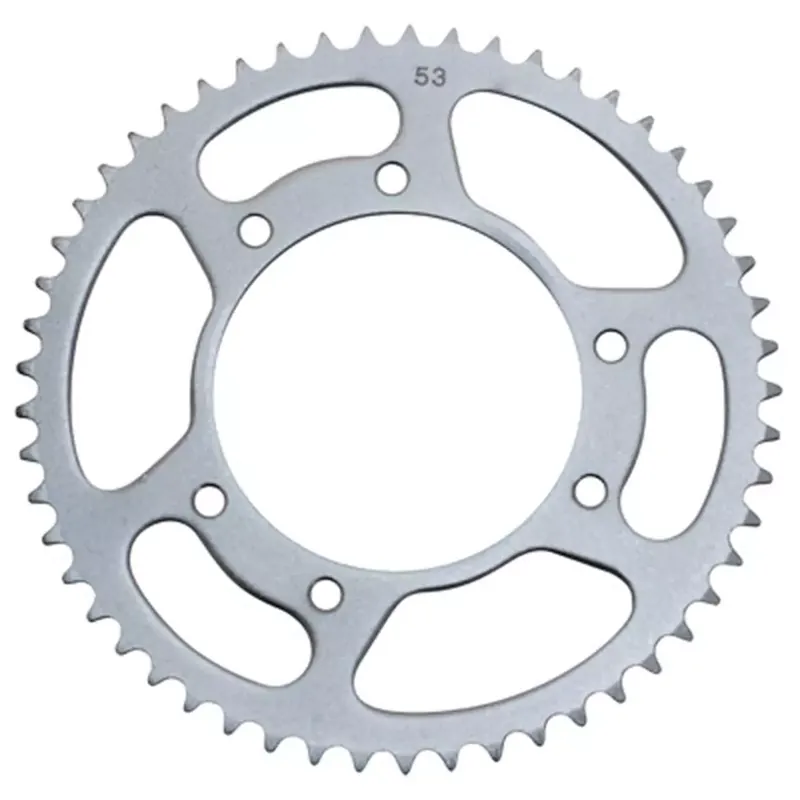 Pas Cher Couronne 53 Dents DERBI Senda PEUGEOT XP6 – Alésage 105mm 6T / Pas 420