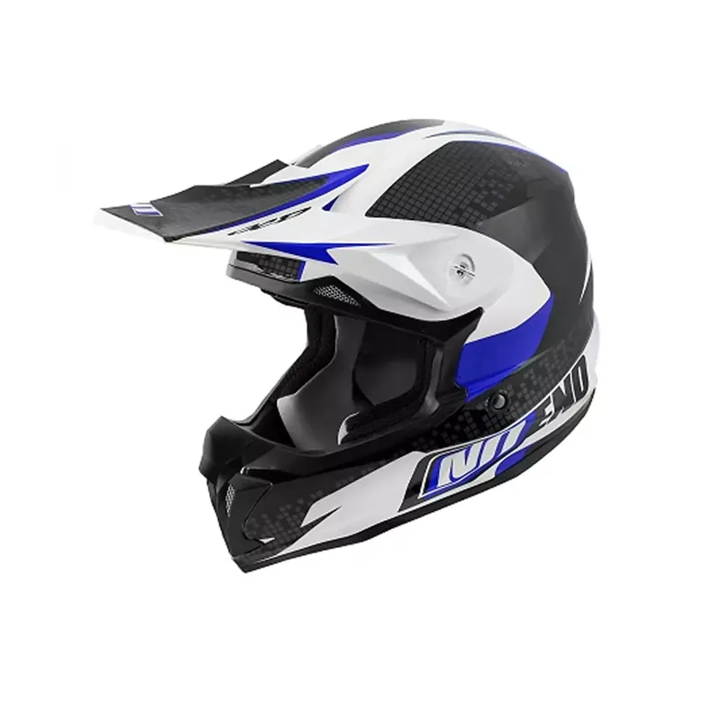 Affaire À Saisir Casque Cross – NoEnd TX696 Defcon by OCD Blanc / Bleu M