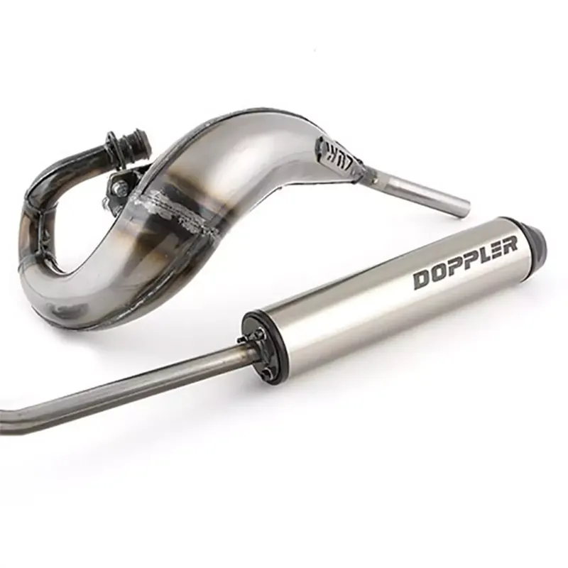 Meilleure Vente Pot Passage Haut Gauche PEUGEOT XP6 avant 2005 50 / 70cc – WR7 DOPPLER