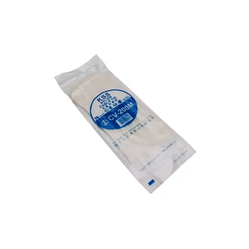 Collier de Serrage Type RILSAN – 2.5 x 200mm TRANSPARENT Dernière Chance
