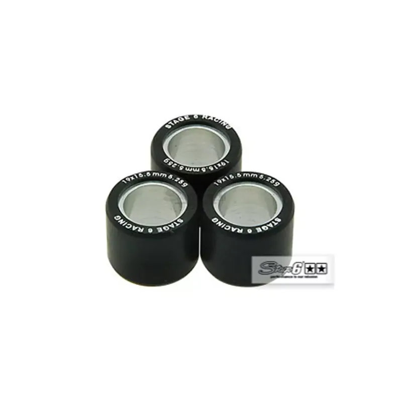 Jeu de 3 galets – Stage6 19 x 15.5mm – de 7.25gr à 9.00gr 7.25 Dernier Modèle