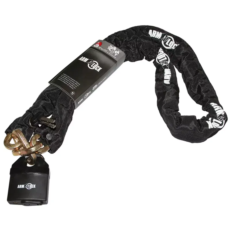 Réduction Antivol chaîne + cadenas - ARMLOCK 1.50m