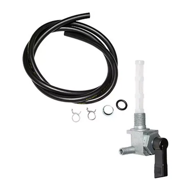 Robinet Essence MBK 51 – 5x8mm avec durite noire et colliers Expédié Aujourd&rsquo;hui
