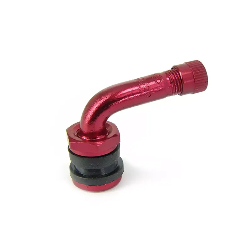 Valve Tubeless coudée – TNT Alu Rouge Nouvel Arrivage