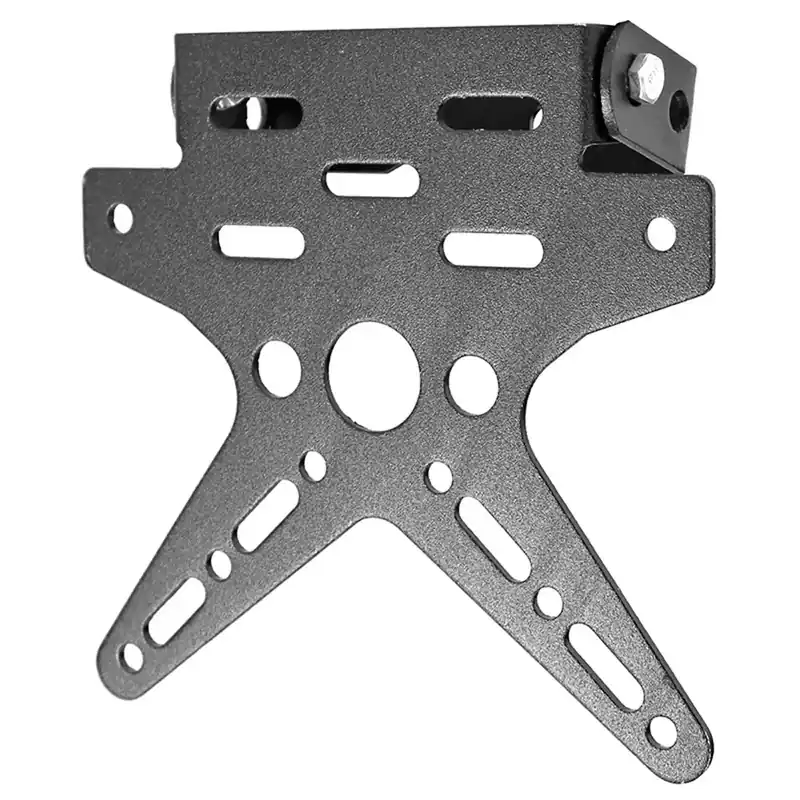 Usine Directe Support Plaque Immatriculation Universel – Noir