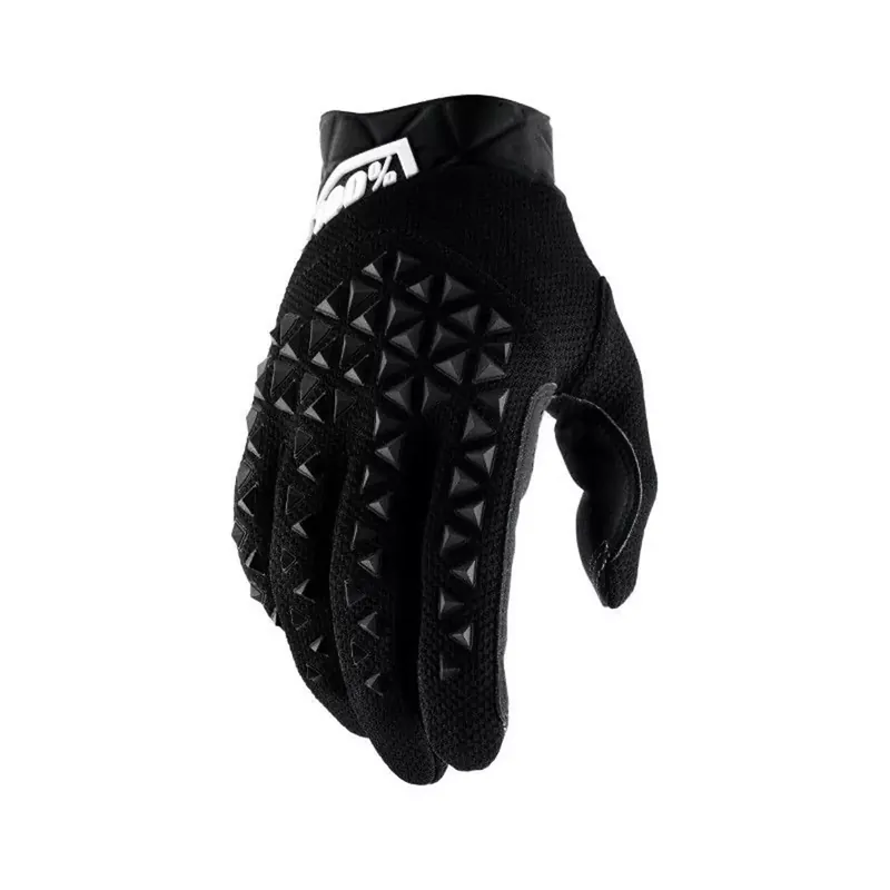 Bon Marché Gants Cross – 100% Airmatic Printemps / été – Noir S