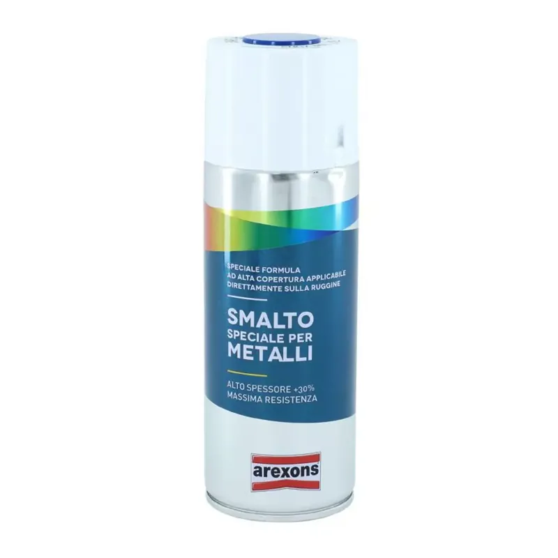 Bombe Peinture – Arexons Smalto Spécial Métal Bleu Trafic Brillant RAL 5017 Quantité Limitée