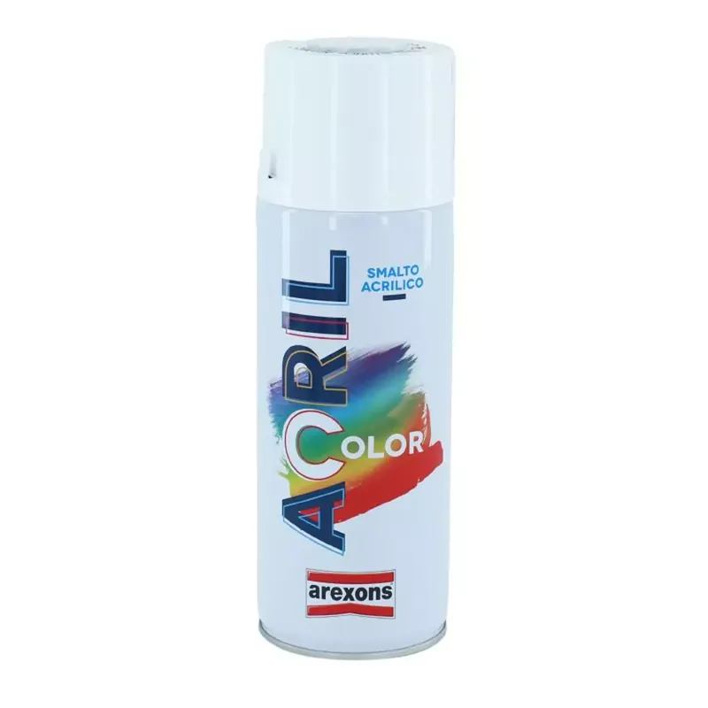 Promotion Saisonnière Bombe Peinture – Arexons Acrylique Blanc Brillant RAL 9003
