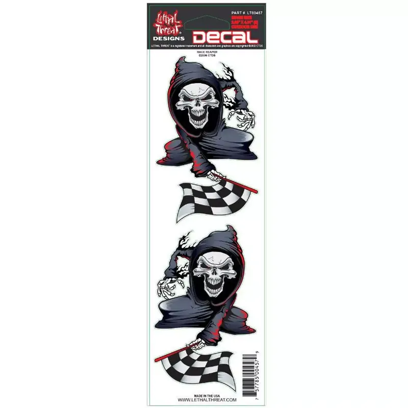 Soldes Autocollant / Sticker – LETHAL THREAT Race Reaper 7 x 25cm