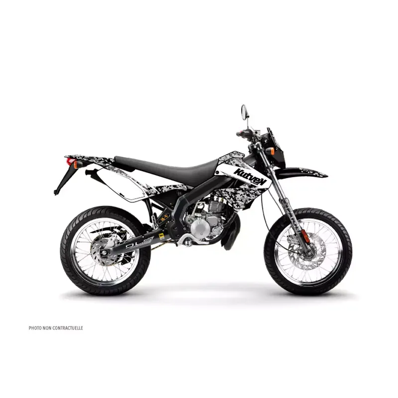 Kit Deco Derbi DRD Xtreme XRace avant 2010 – Kutvek Predator Blanc Livraison Express