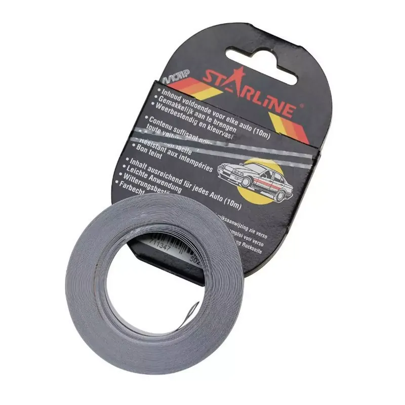 Liseret / Sticker Jante – 3mm Noir Motip Solidline Certifié