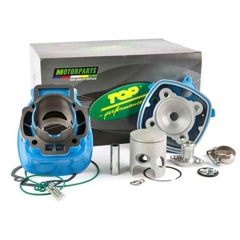 Kit Cylindre 70cc Piaggio NRG Zip LC – Top Perf Due Plus Fonte Bleu 47.6mm Prix Cassé