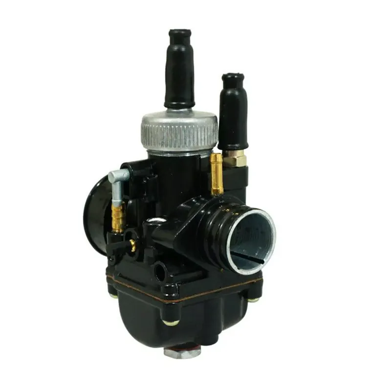 Quantité Limitée Carburateur 21mm – Type PHBG Racing Black Montage souple / Starter à câble / dépression / Graissage séparé